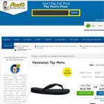 Havaianas Thongs 2 for $20 at Paul's Warehouse & Various Designs Available