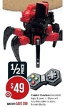 Combat Creatues (Remote Controlled Robot) "50% off" $49 at Target RRP $99 (Save $50)