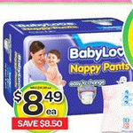 BabyLove Nappy Pants Bulk Pk 20-28 1/2 price  $8.49 @ Woolworths from 10-09-2014