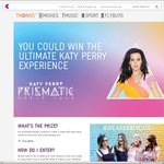 Win Katy Perry Concert Tickets from Telstra (Telstra Customers)