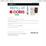 SodaStream Gas Refills for Only $16.50 @ Coles (60L)