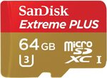 SanDisk Extreme Plus 64GB UHS-I/ U3 Micro SDXC Memory Card $40.10USD Posted @ Amazon