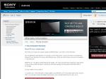 3 Year Warranty on All Sony Bravia Models until December 31st, 09