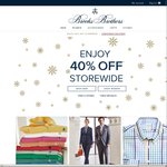 Brooks Brothers 40% off Storewide