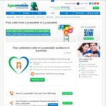 Lycamobile Free Bonus 1GB of Data with Recharge of $10 or More - Expires 28 Feb