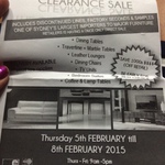 Furniture Wholesaler Sale (e.g. $1200 table @ Harvey Norman for $300) Feb 5-Feb 8 [Fairfield NSW]