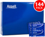Ansell LifeStyles Condoms Regular or Large 144pk - $29.70 + Shipping @ COTD