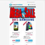 Samsung Galaxy S4 $399, Samsung Galaxy S5 $499 + Shipping @ Unique Mobiles