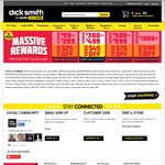 Dick Smith - $25 off $99- $299, $45 off $300- $499, $75 off $500- $999 & $100 off $1000+