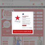 Macy's Family & Friends Sale - 25% off Most Items (Including Sales & Clearance) until 4 May
