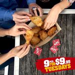 KFC 9 Pieces for $9.95 (Tuesdays)