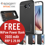 BUY Spigen Neo Hybrid Case for Samsung Galaxy S6 from Pro Gadgets GET a FREE MiPOW Power Bank