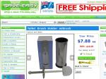 Stainless Steel Toilet Brush Holder - $7.88 at SaveEasy.com.au
