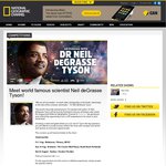 Win 1 of 15 Tickets to Meet Scientist Neil Degrasse Tyson from National Geographic Channel