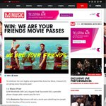Win a $500 Westfield Gift Card, Organic Tank Top, Phone Charger & Movie Pass from or 1 of 10 Movie Passes from vMusic