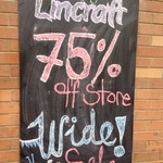 Lincraft Dee Why (NSW) Closing down Sale - Min 75% off