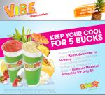 [VIC] Boost Juice Original Size Tropical Pina Colda or Strawberry Daiquiri Mocktails $5