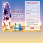 Win 1 of 30 Surfboards, or 1 of 100 Beach Packs - Buy Santa Vittoria Mineral Water
