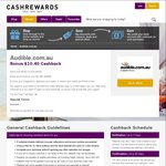 [New Sign-Ups] Sign up for Audible Trial and Get $10.40 Cashback @Cashrewards