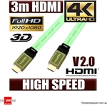 3M HDMI V2.0 Cable Green or Pink $4.95 + Shipping $3.25 @ Shopping Square