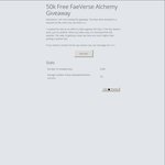 [FREE] FaeVerse Alchemy (Free/100% off) 50,000 Free Steam Keys