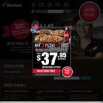 50% off Domino's Pizza (Excludes Value Range)