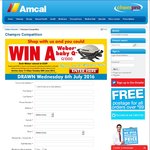 Win a Weber Baby Q (Q1000) - 1 to Win Per Store @ Amcal - Spend $25+