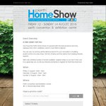 Perth Home Show 2 Free Tickets