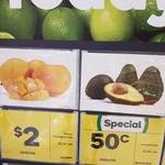 Avocado $0.50 Each at Woolworths Top Ryde, NSW
