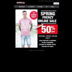ED Harry Spring Frenzy: Minimum 50% off Original Prices for 24 Hours (Online Only)