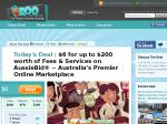  $6 for up to $200 worth of Fees & Services on AussieBid® - Australia’s Premier Online Marketpla