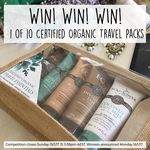 Win 1 of 10 Limited Edition Organic Travel Packs Worth $69.96 from Eco Tan