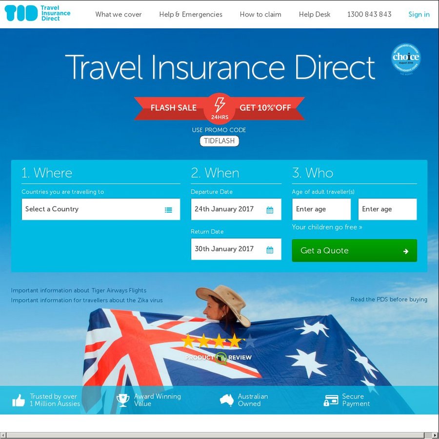 travel insurance direct ozbargain