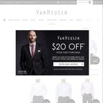 Van Heusen - 2 Shirts for $60 and $20 off with Voucher