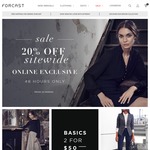 20% off Site Wide @ Forcast