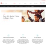 Earn 500 Qantas Points for Answering a Call/Online Quote from Qantas Assure