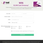 Win a $2,000 EFTPOS Gift Card from Real Insurance