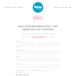 Win a $100 Big Swing Golf / Drummond Golf Kew Gift Voucher from Kew for You