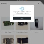 STRAPIFY 25% off Supreme Herringbone NATO Straps $29.96 (usually $39.95) with Free Shipping