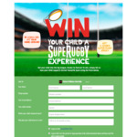 Win The Ultimate Super Rugby Experience for Your Child (Aged 10-16) from Swisse [No Travel]