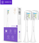 Xiaomi SOOCAS / SOOCARE X3 Replacement Toothbrush Head 2pcs - White |  US $3.00 (AU $4.07) @ JoyBuy