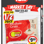 [NSW] SunRice Medium Grain Rice 10kg $9.99 | BBQ Chicken $6.99 | Tomatoes $1.99 kg & More @ IGA  [Fri 20 July Only]