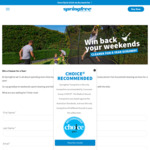 Win Household Cleaning Services Worth Up to $3,900 from Springfree Trampoline