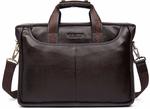 30% off Leather Briefcase Laptop Bags: Small size $82,Medium Size $91, Large $105 + Free Delivery @ Bostanten Amazon AU