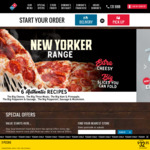 30% off Traditional & Premium Pizza's @ Domino's Online