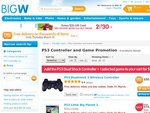 Big W - PS3 Dualshock 3 Controller + Killzone 3 OR LBP 2 $124 "Free Delivery" Exp. March 31