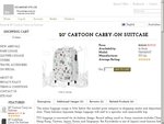 ito this week special 20' Cartoon carry on cabin trolley suitcase only $139 Delivered