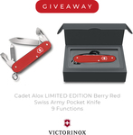 Win a Limited Edition Victorinox Cadet Alox Swiss Army Pocket Knife from Mega Boutique