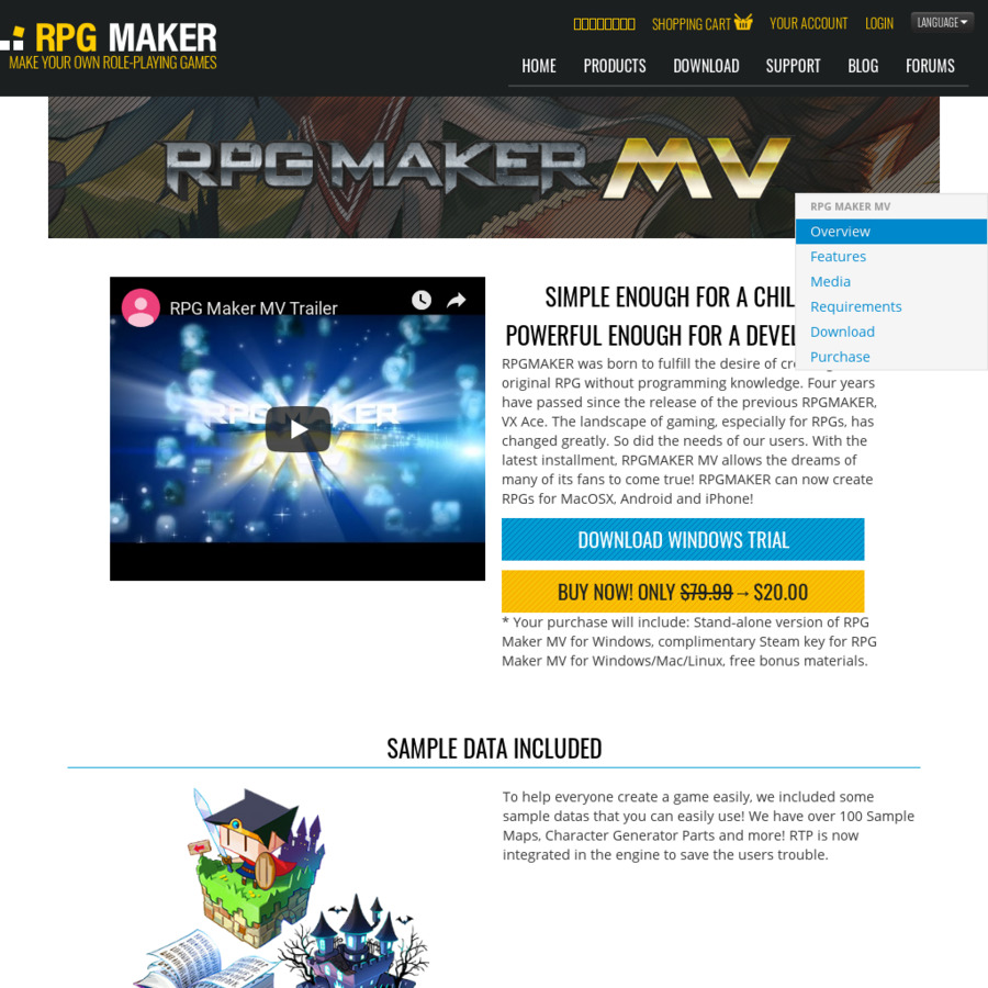 Rpg Maker Mv Usd 29 50 Aud Rpg Maker Ozbargain