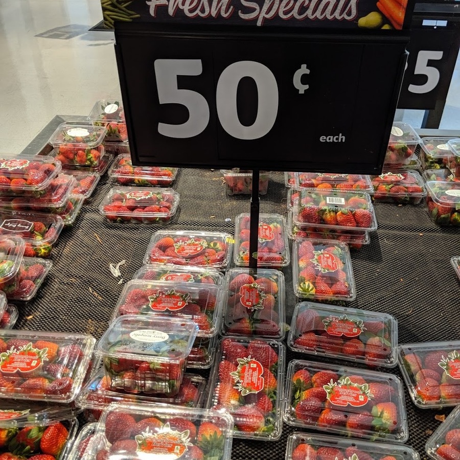 [VIC] Australian Strawberries $0.50 250g @ Coles Swan St Richmond ...